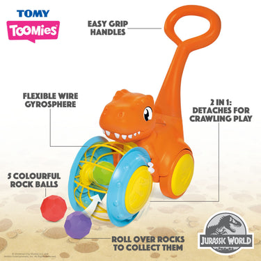 TOOMIES - Pic & Push T-Rex